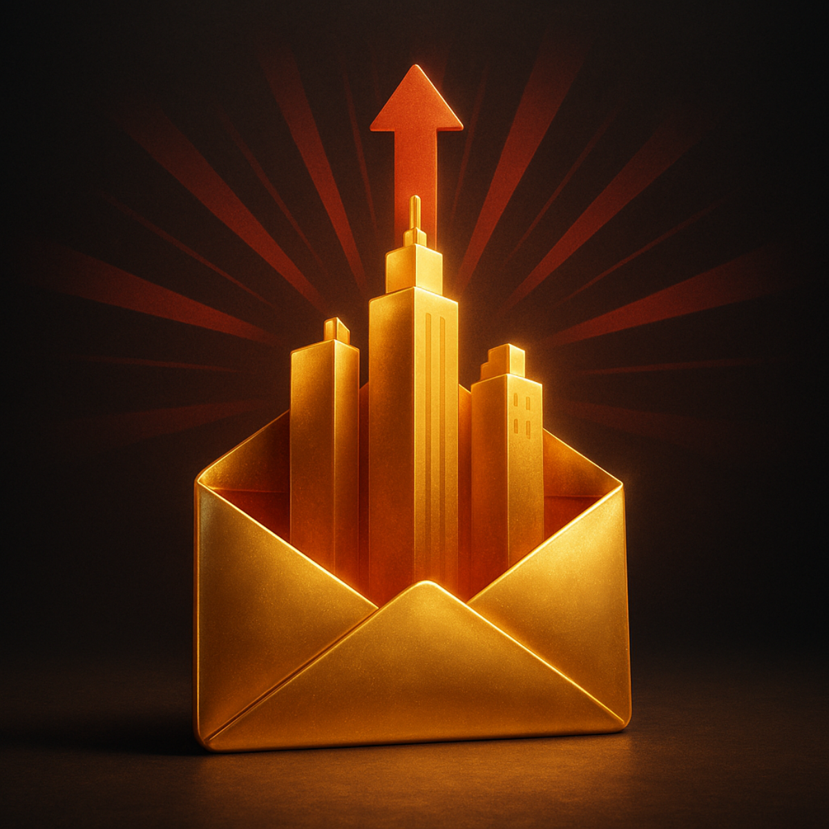 Newsletter reaching local community - media empire visualization